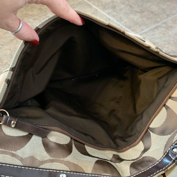 Coach diaper bag/ computer bag - Picture 7 of 8